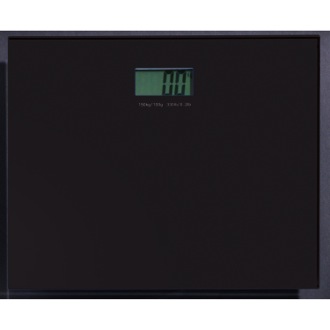 Scale Square Black Electronic Bathroom Scale Gedy RA90-14